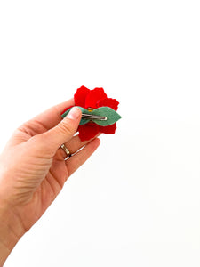 Poinsettia Clip - Small