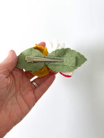 Load image into Gallery viewer, &quot;Apple Bouquet “ Felt Flower and Apple Clip
